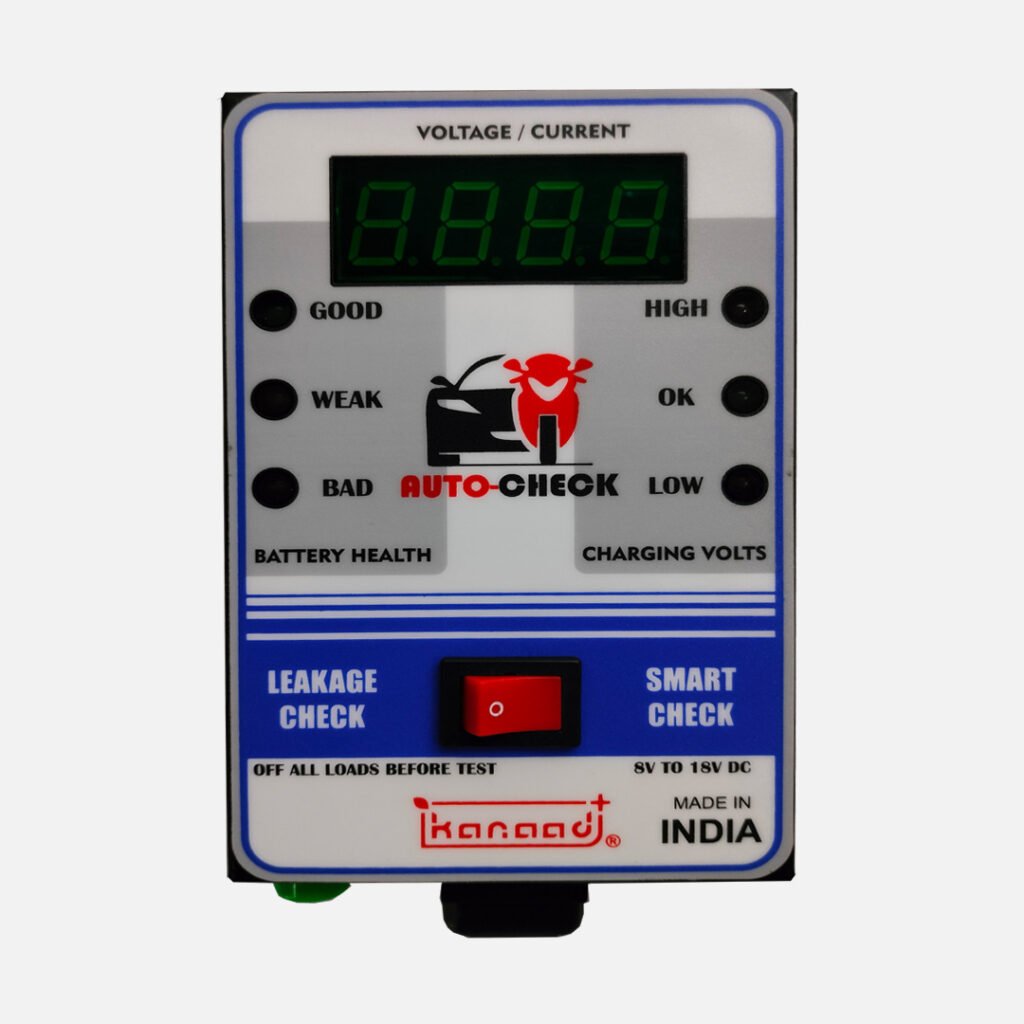 Battery leakage current check meter – Kanaad